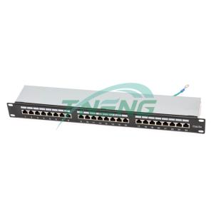CAT 5E 24 Port Patch Panel shielded