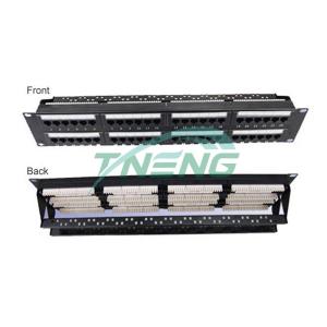 CAT 5E 48 Port Patch Panel unshielded