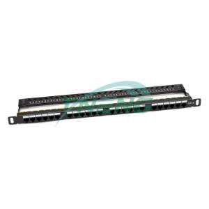 CAT 6 24 Port 0.5U Patch Panel unshielded