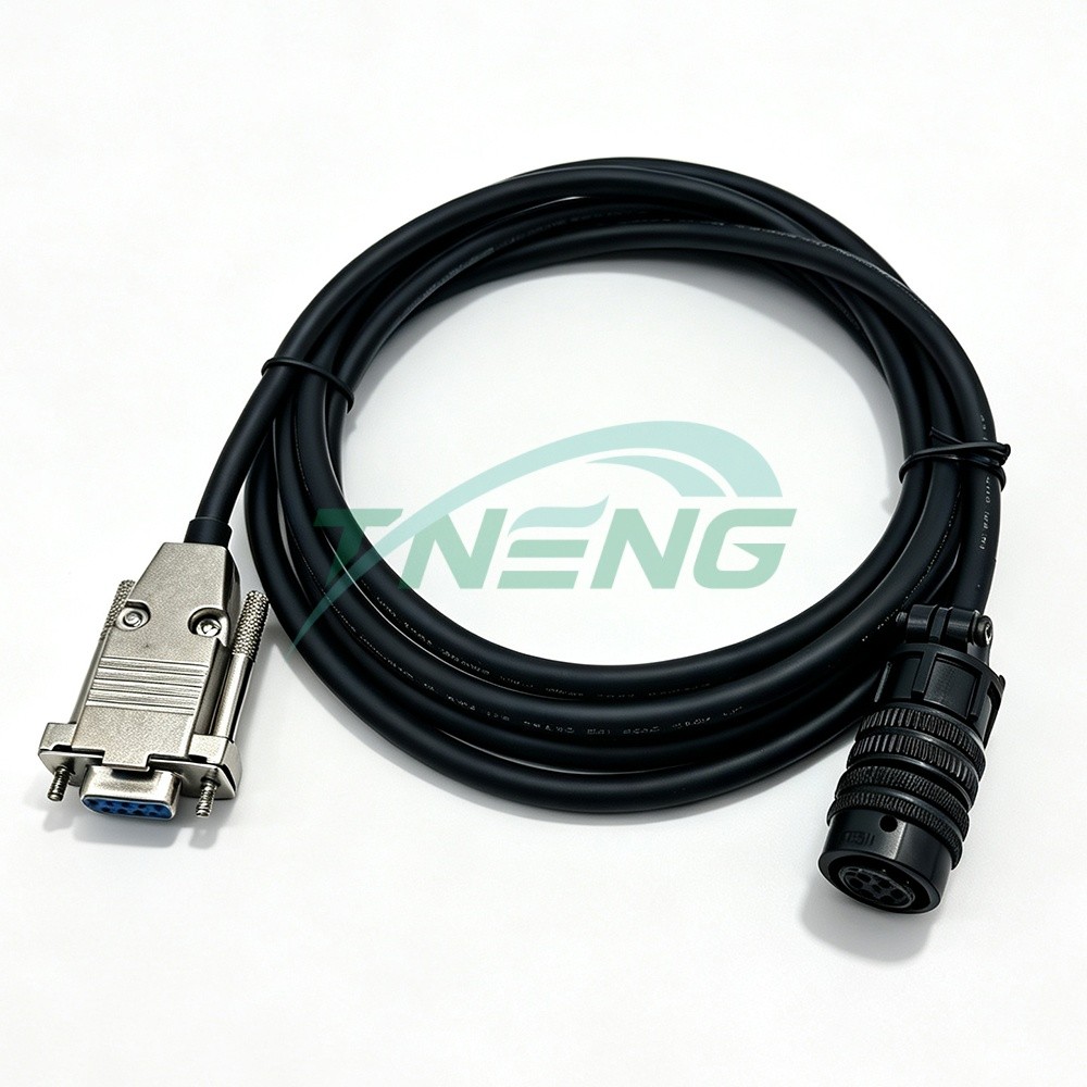 DB9 to Amphenol 6Pin flexible cable,UL Approval DB9 to Amphenol 6Pin flexible cable,UL Approval