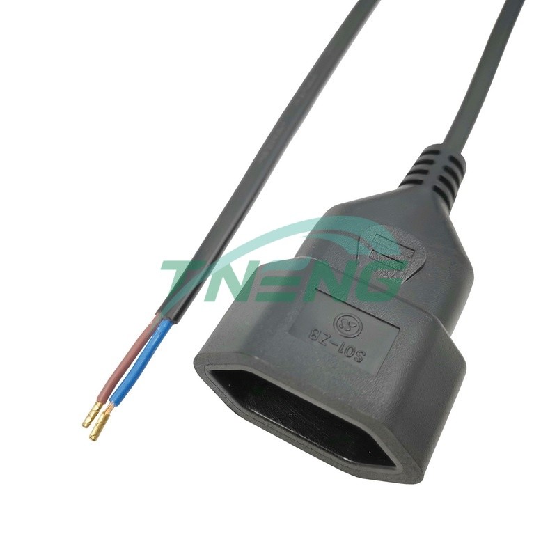 Euro Female to open Power Cable Euro Female to open Power Cable