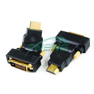 HDMI AM to DVI(24+1) M(360° Rotating) adapter
