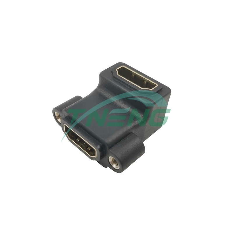 HDMI Panel Mount right angle Adapter HDMI Panel Mount right angle Adapter