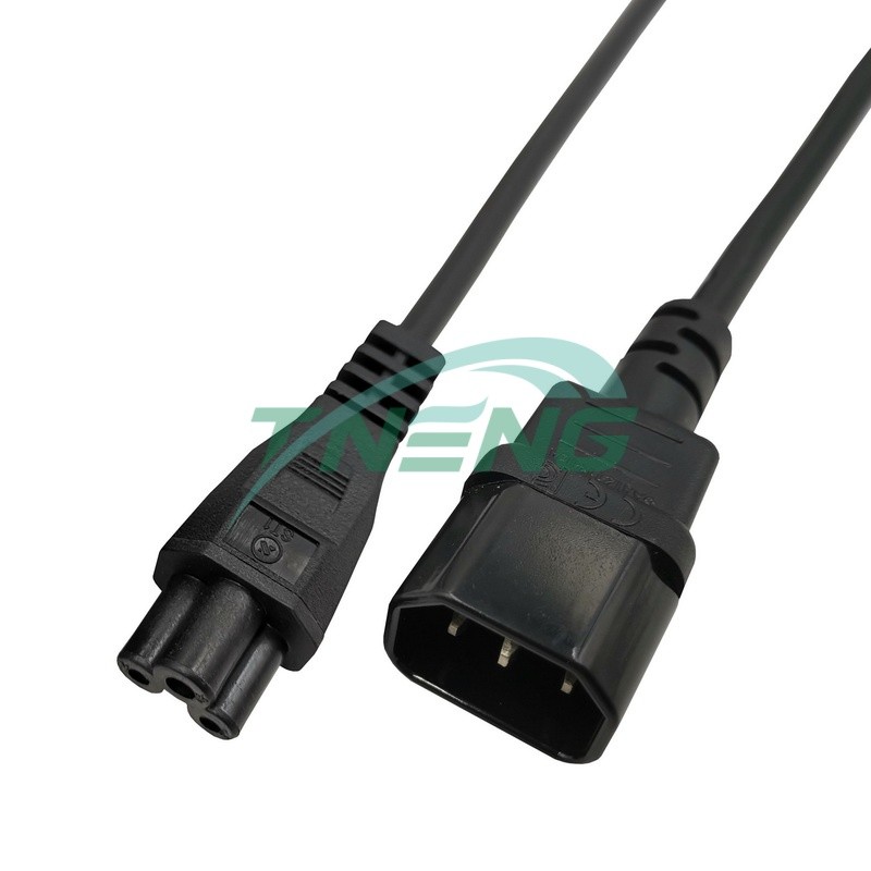 IEC60320-C5 to C14 IEC60320-C5 to C14