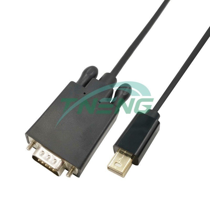 MINI DP TO VGA Cable MINI DP TO VGA Cable