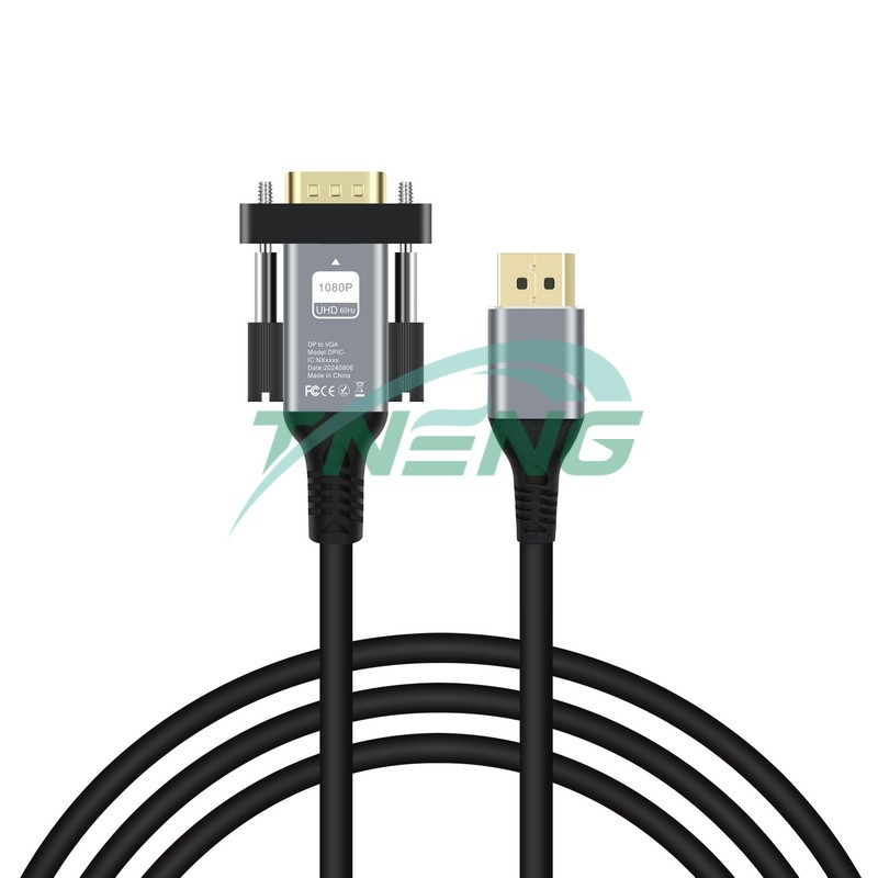 MINI DP TO VGA Cable MINI DP TO VGA Cable