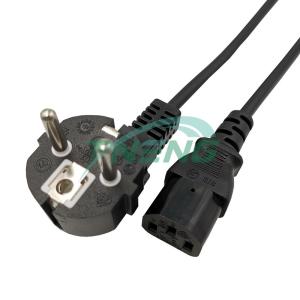Schuko to C13 Power Cable