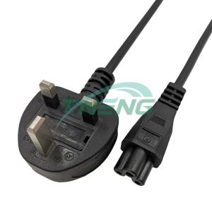 UK Plug to C5 Power Cable