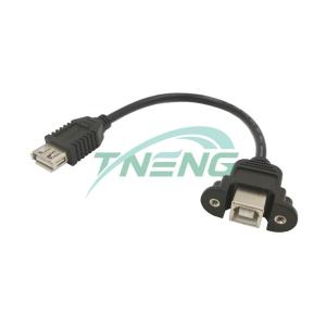 USB2.0 BF Panel Mount Cable
