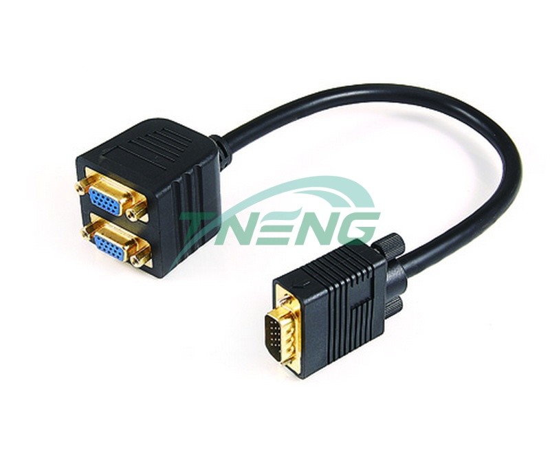 VGA Cable M TO 2xF VGA Cable M TO 2xF